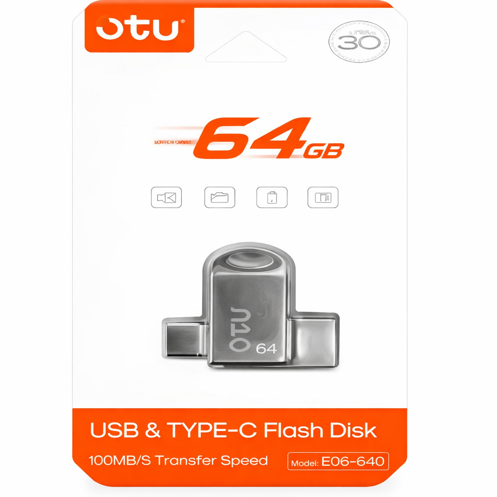 Memorias USB Doble Conector (USB + Type-C) – Velocidad y compatibilidad total