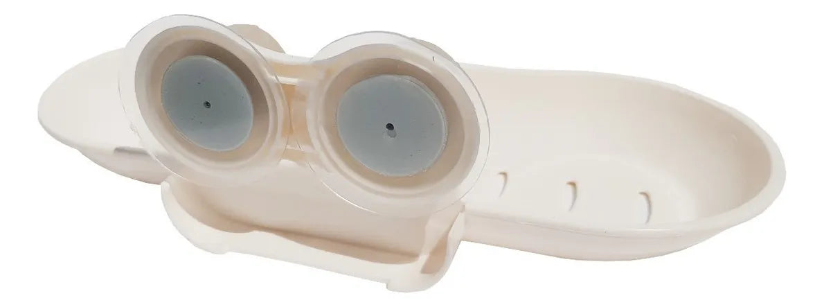 Jabonera doble para pared