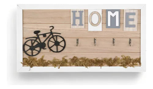 Adorno Decorativo de Madera para Pared