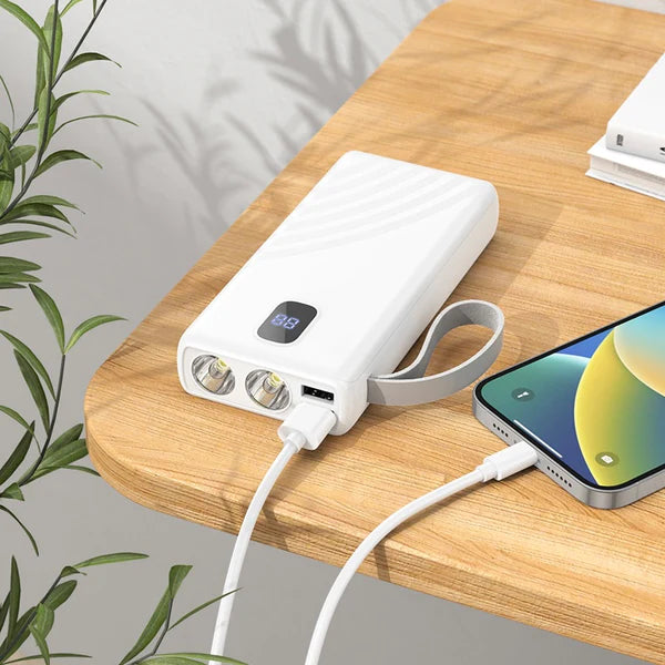 Power Bank OTU PB-203 de 20.000 mAh – Energía Confiable Todo el Día
