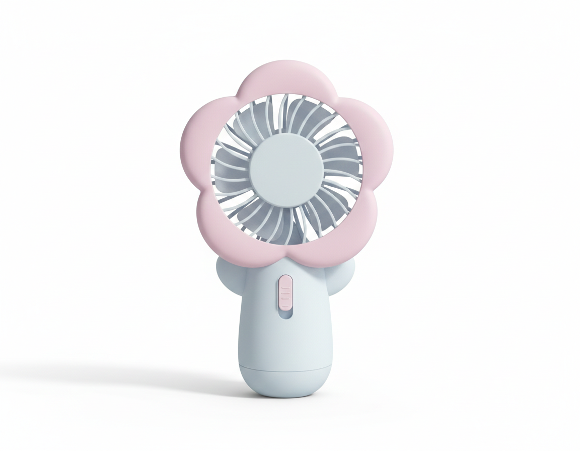Ventilador Portátil – Frescura Ligera para Acompañarte Todo el Día