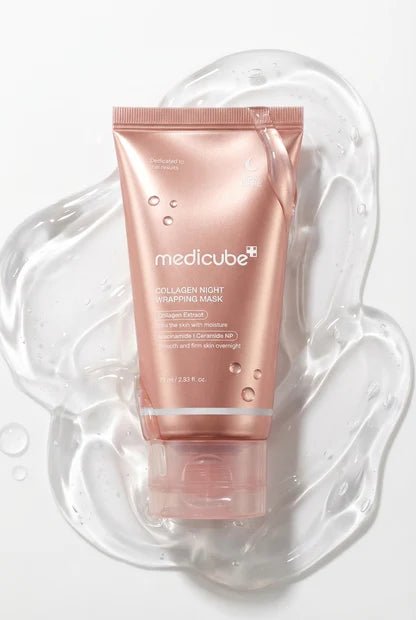 [MEDICUBE] COLLAGEN NIGHT WRAPPING MASK 75ML