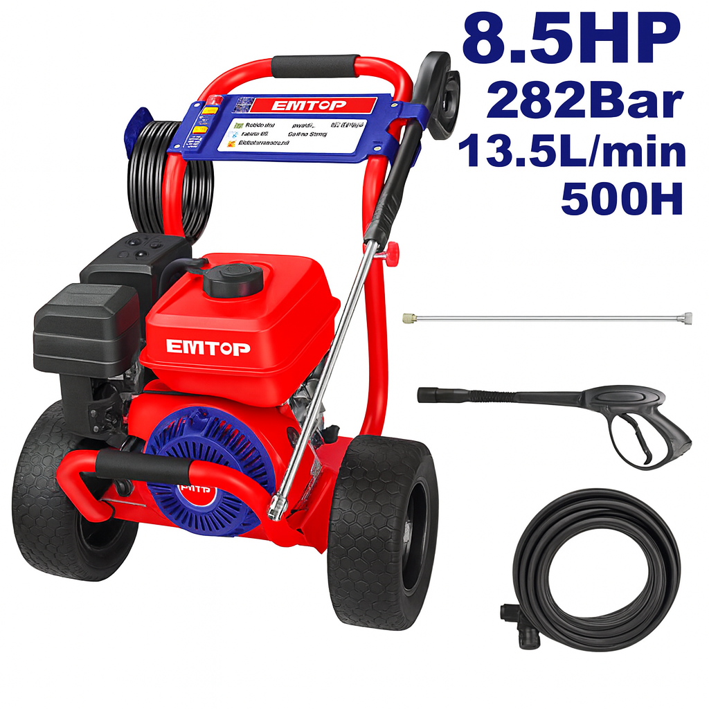 Hidrolavadora a Gasolina Profesional 8.5HP
