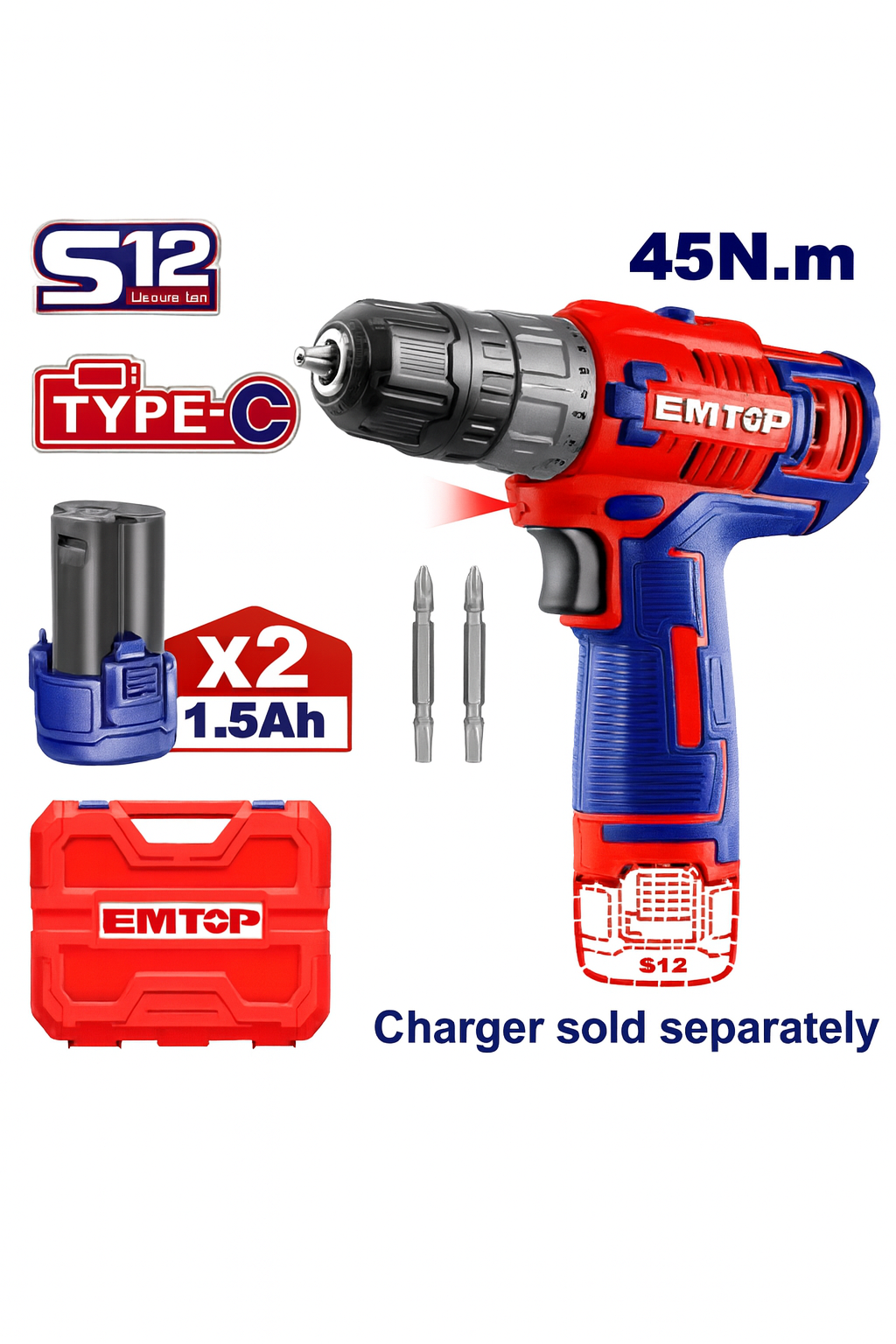 Taladro Inalámbrico 12V