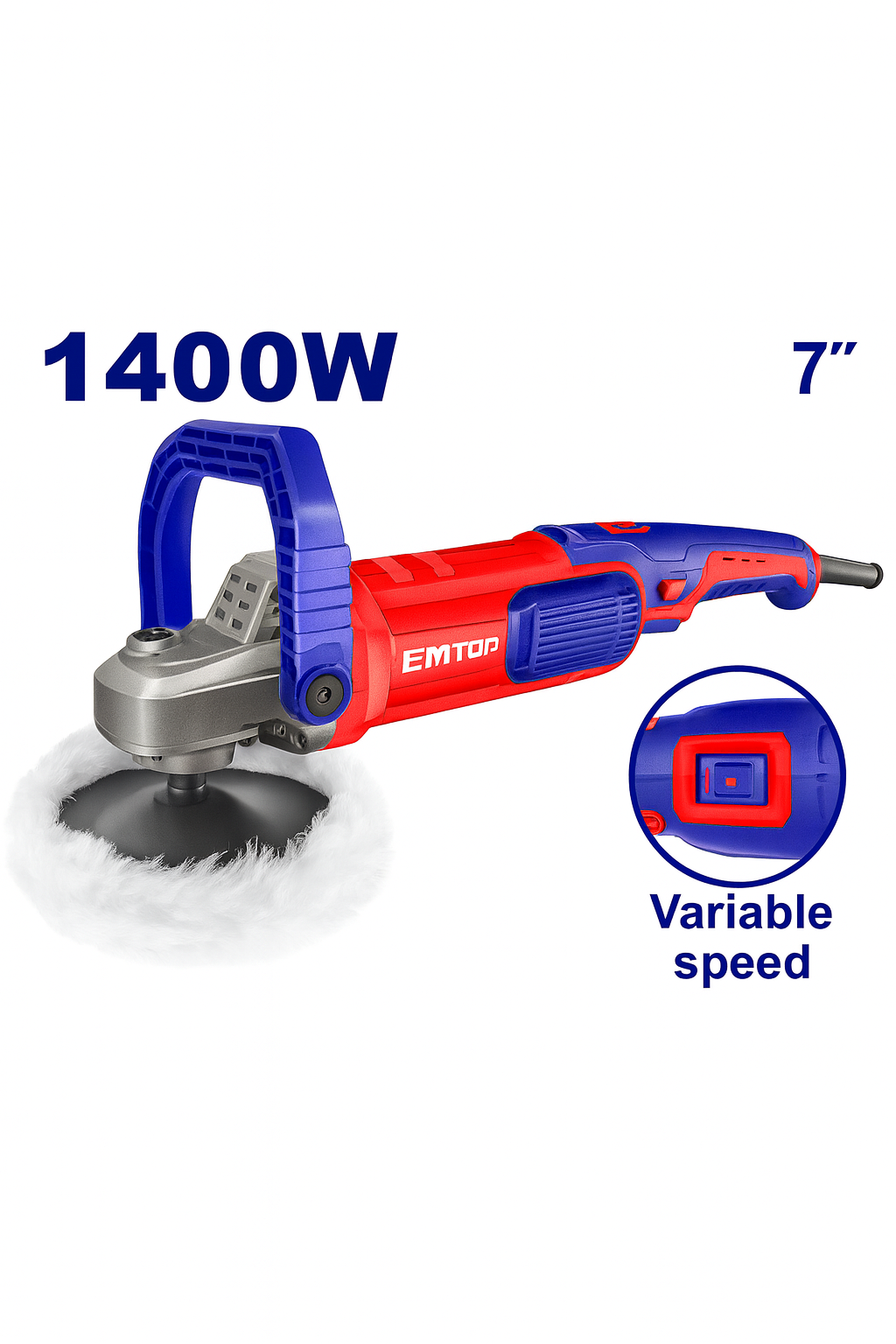 Pulidora Eléctrica 1400W