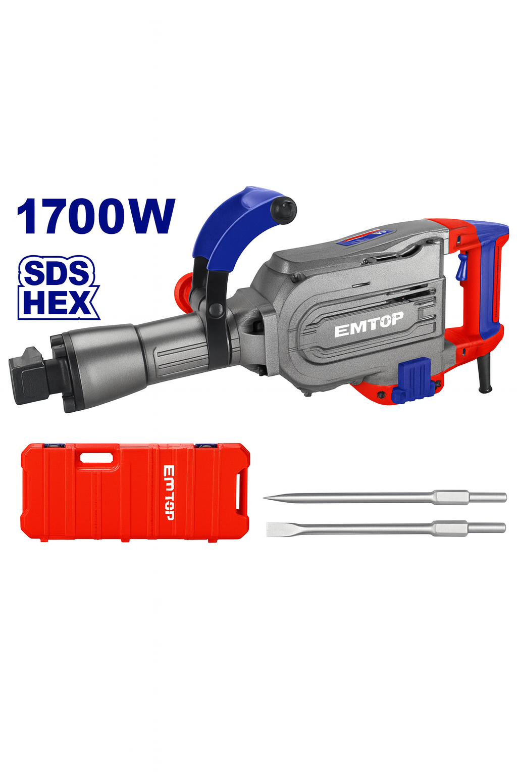 Demoledor Eléctrico 1700W