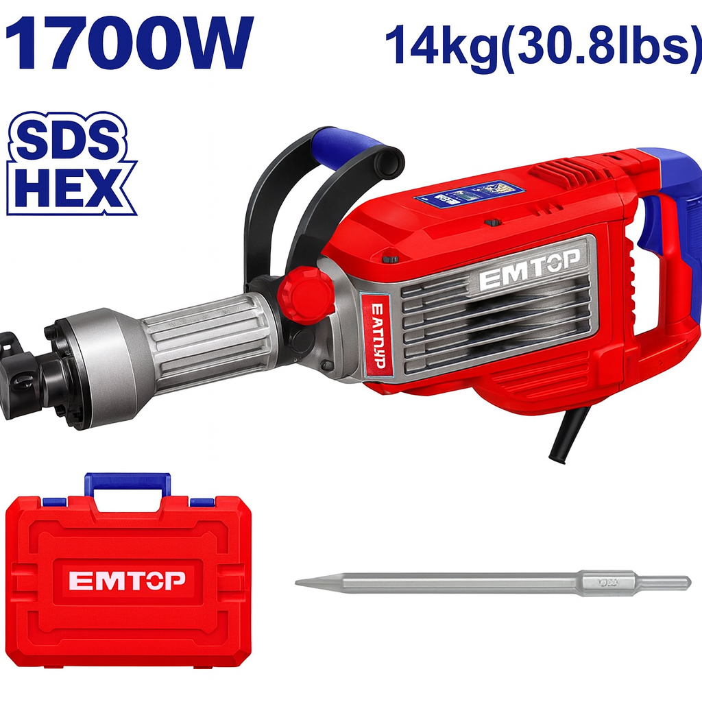 Demoledor Eléctrico 1700W