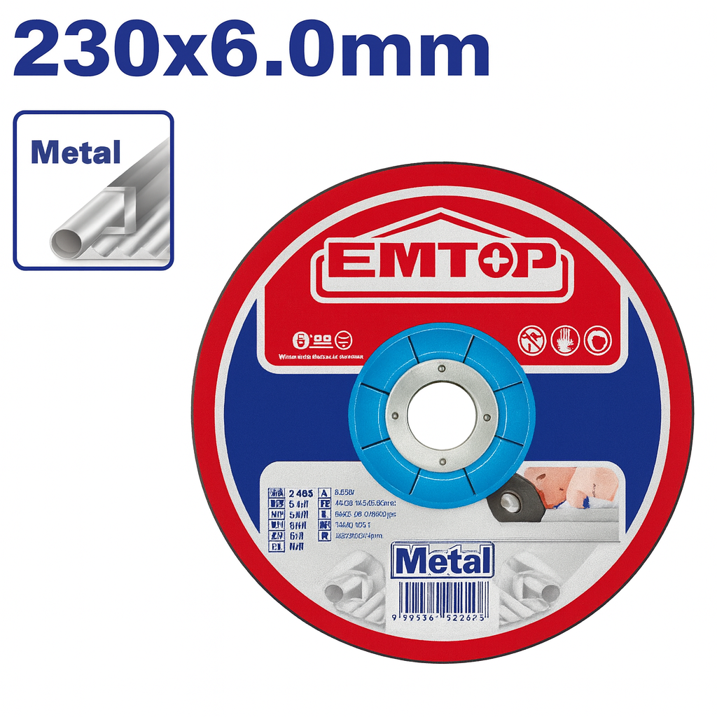 Disco abrasivo para amolar metales