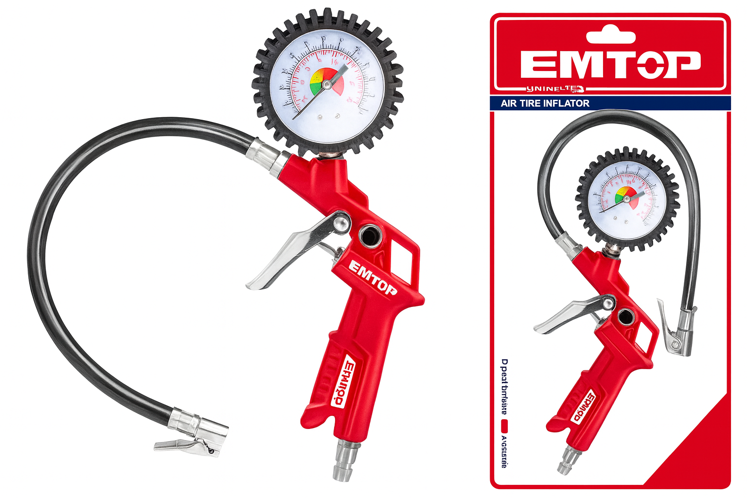 Pistola para Inflado de Llantas EASGT8501 – Hasta 8.5 BAR / 120 PSI