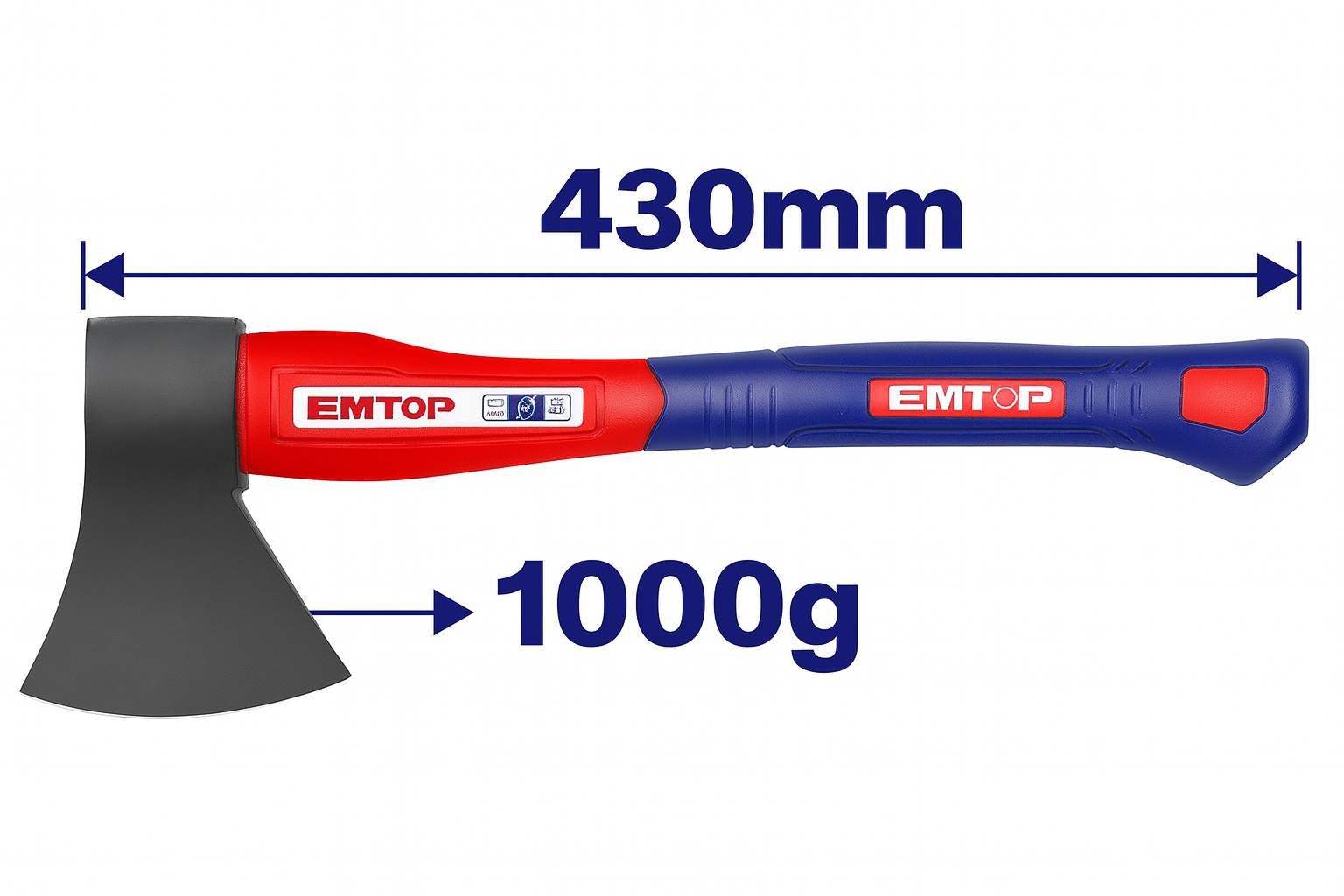 0 HachaWeight:1000g Drop-forged axe head