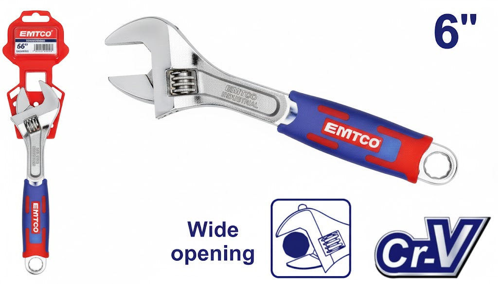 llave ajustable:150mm(6")