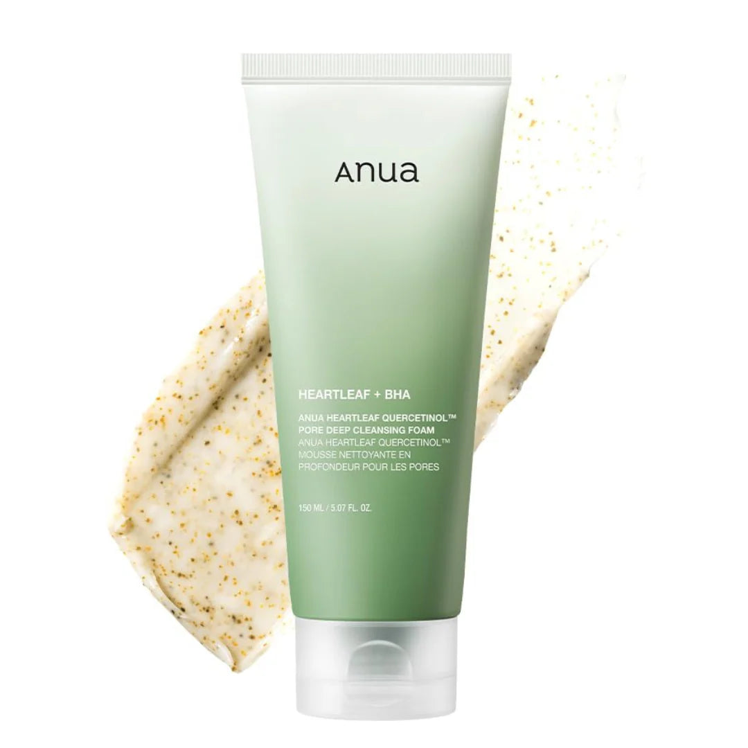 [ ANUA ] Heartleaf Quercetinol Pore Deep Cleansing Foam – Anua (150 ml) ✨🌿
