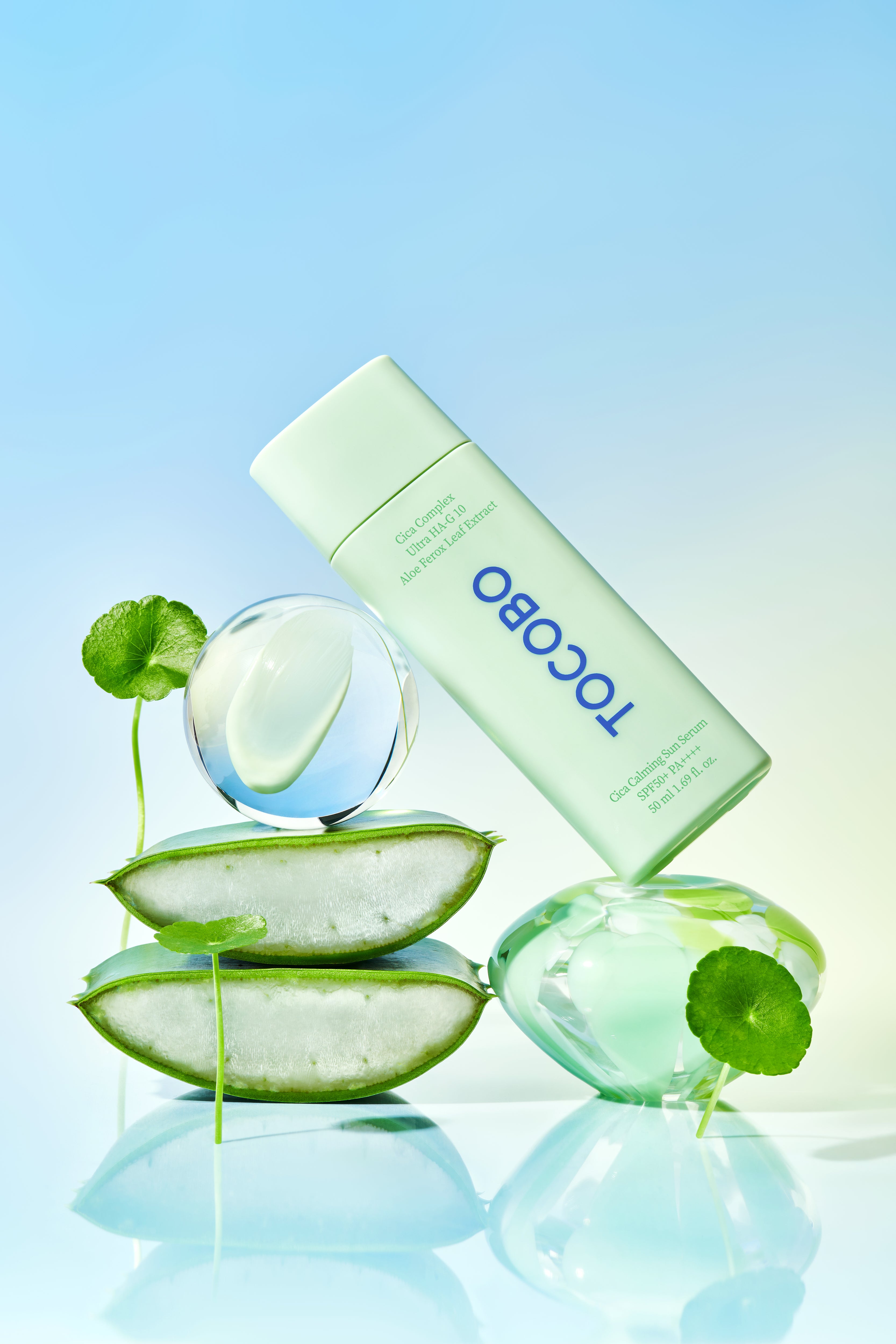 [ TOCOBO ] CICA CALMING SUN SERUM SPF50+ PA++++ – 50ML