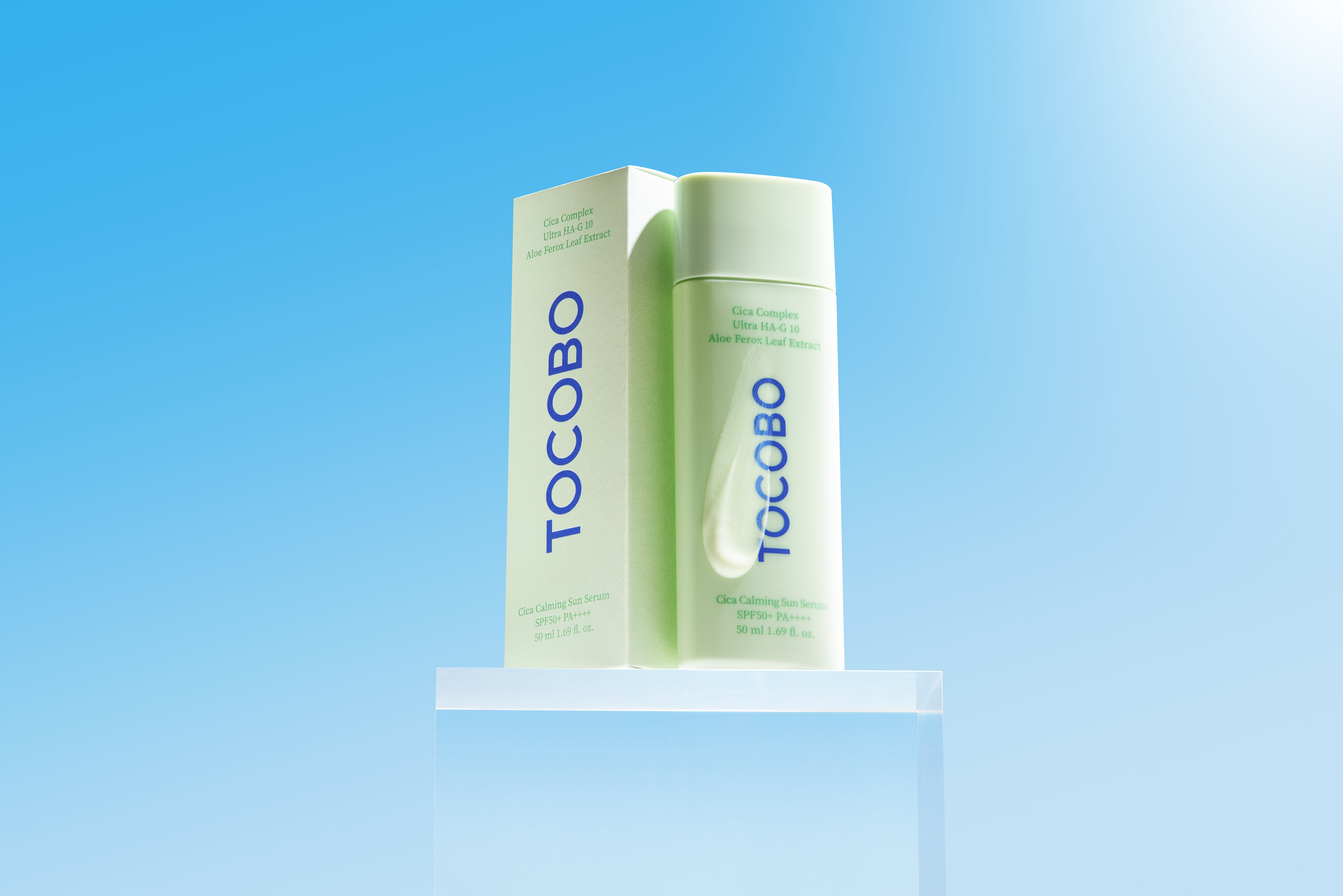 [ TOCOBO ] CICA CALMING SUN SERUM SPF50+ PA++++ – 50ML