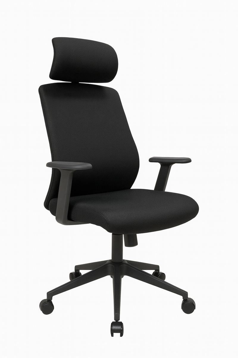 Silla de Oficina Respaldo Alto con Ruedas