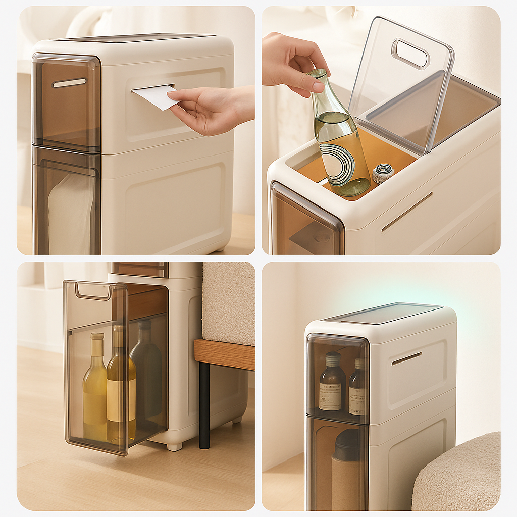 Gabinete plástico para almacenamiento