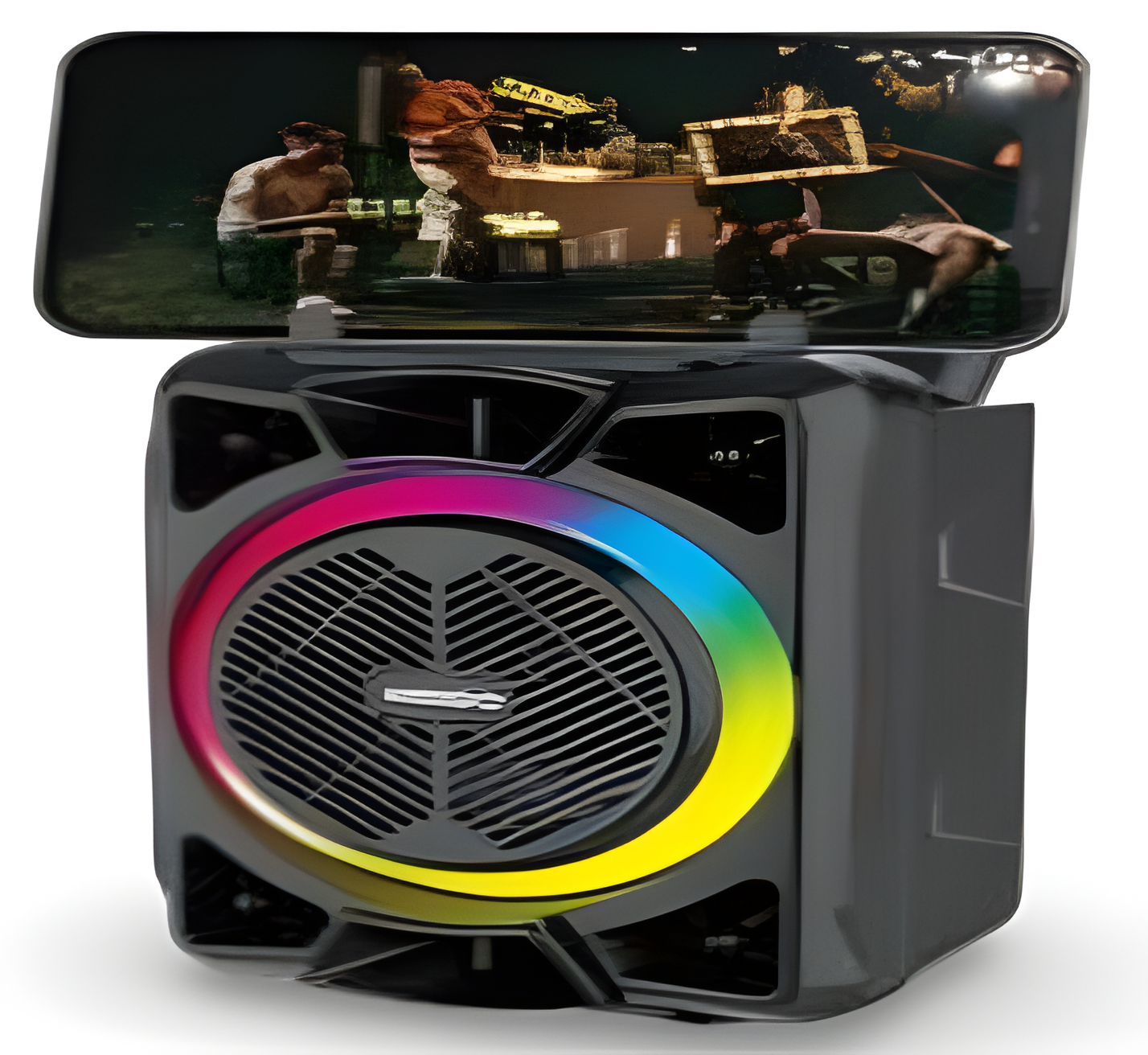 Soporte para Teléfono con Iluminación LED – Estilo Gamer y Funcional