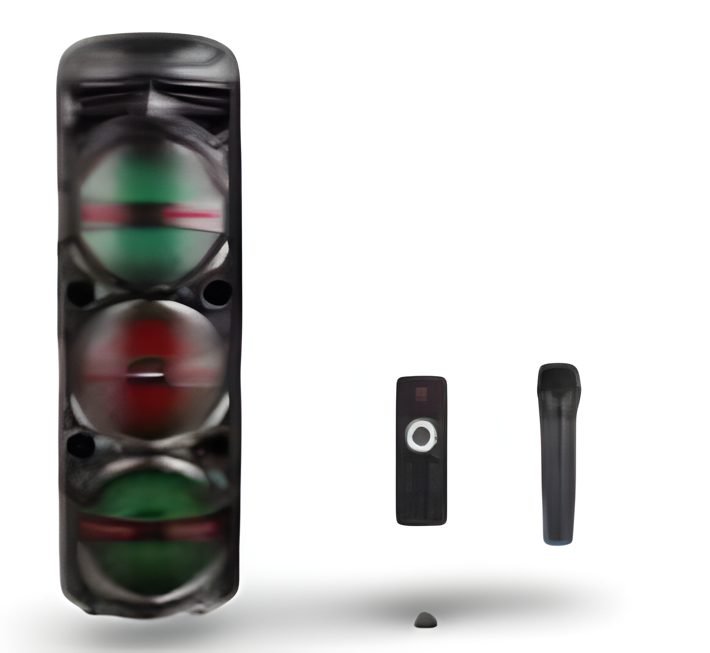 Bocina Reproductor con Micrófono – Sonido Potente y Luces LED Dinámicas