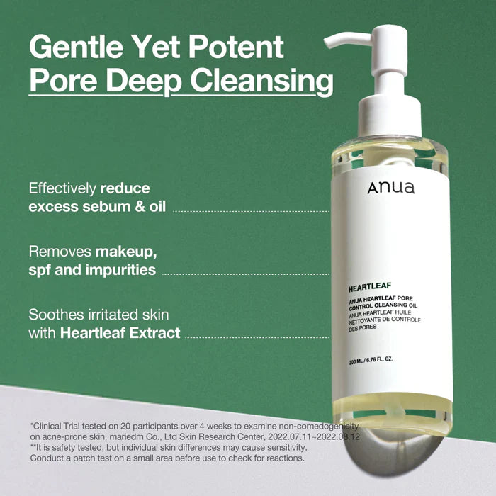 [ANUA] 🌿✨Heartleaf Pore Control Cleansing Oil – 200 ml ✨🌿