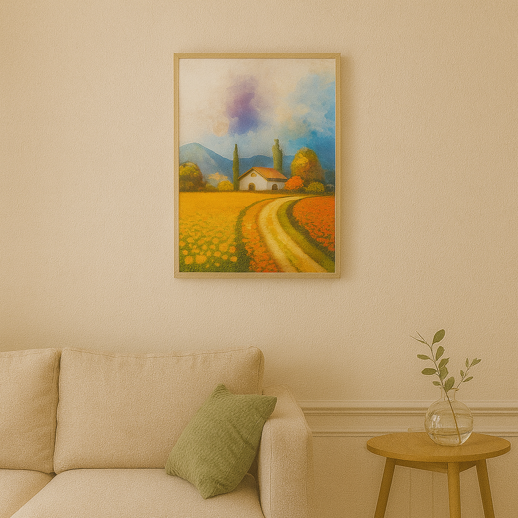 Obra Decorativa de Diseño Moderno