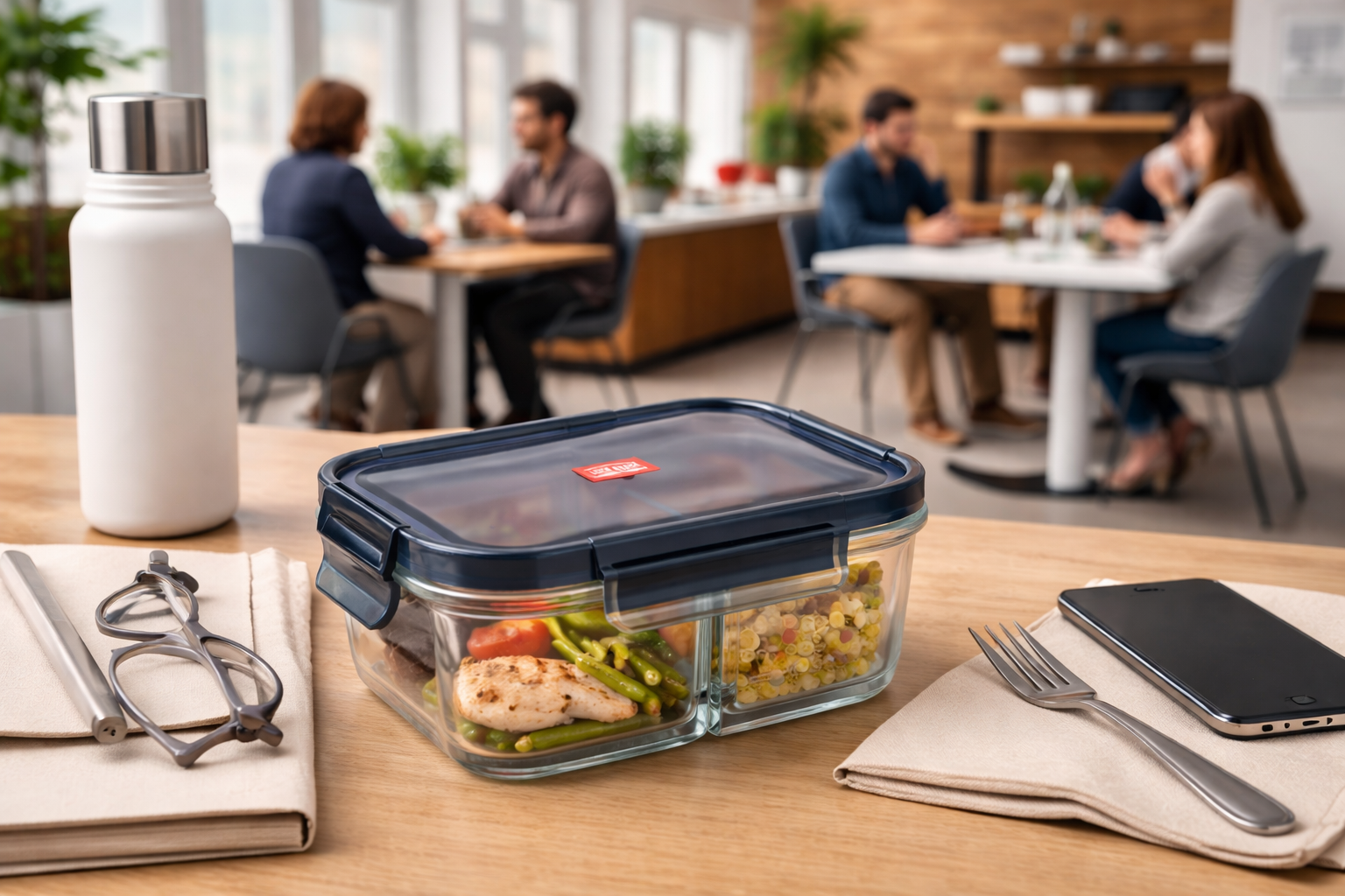 Tartera Hermética Compacta (Daily Lunch Series – 630 ml)