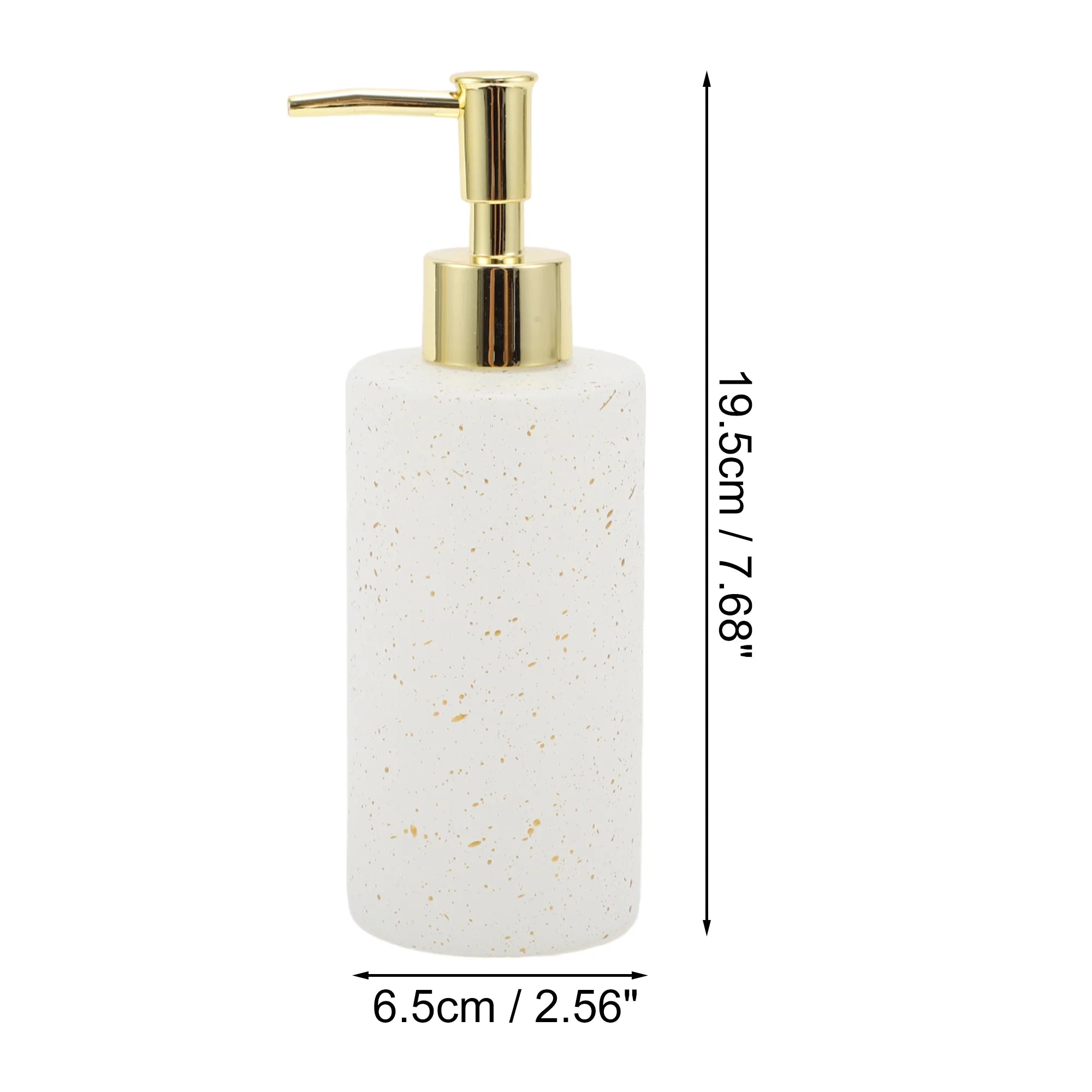 Dispensador de Jabón Líquido Estilo Terra Gold