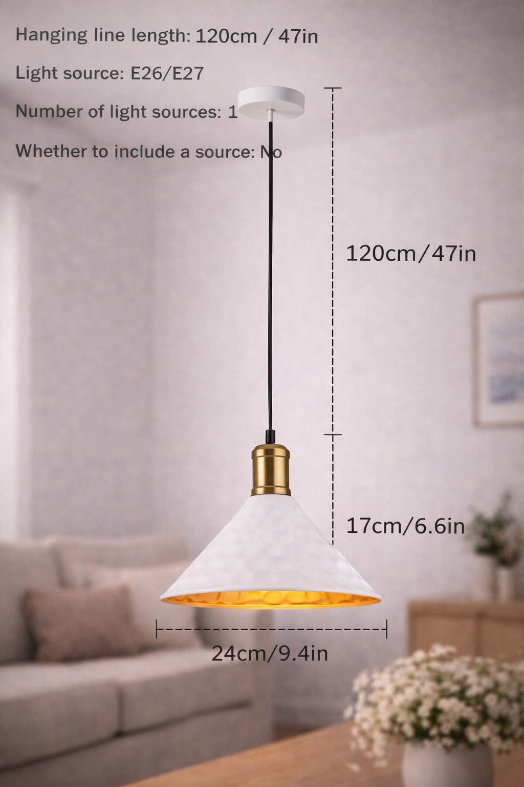 Lámpara LED de Techo Colgante