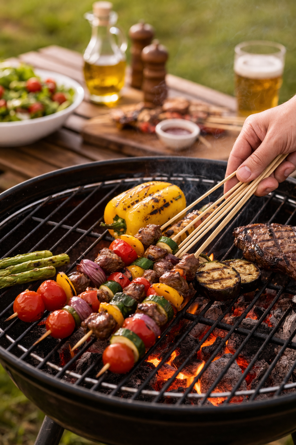 Pinchos de Bambú– Resistentes, Naturales y Ecológicos (25 Piezas)