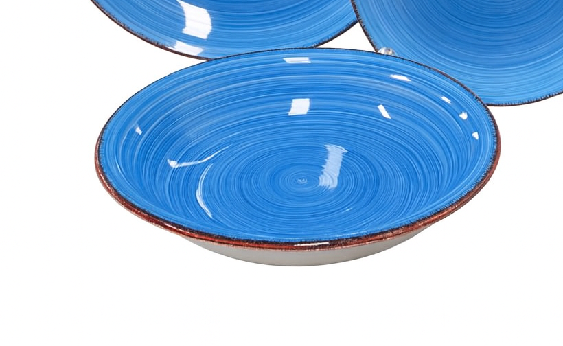 Set de plato y bowl de ceramica variedad