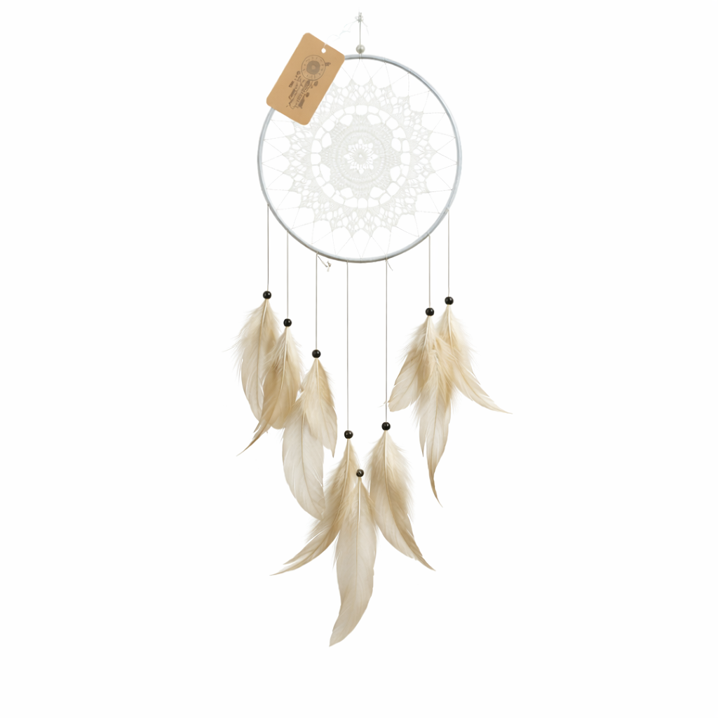Atrapasueños Grandes Con Plumas