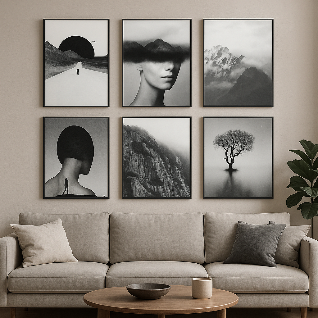 Cuadro Decorativo Moderno para Sala, Dormitorio u Oficina