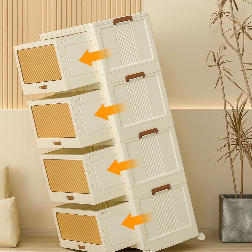 Gabinete plástico para almacenamiento