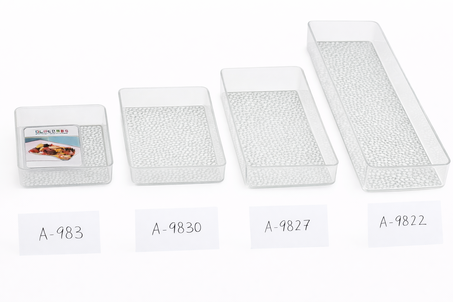 Caja Organizadora Plástico Multiuso (Variedad) | 38,5 × 20,5 × 5 cm