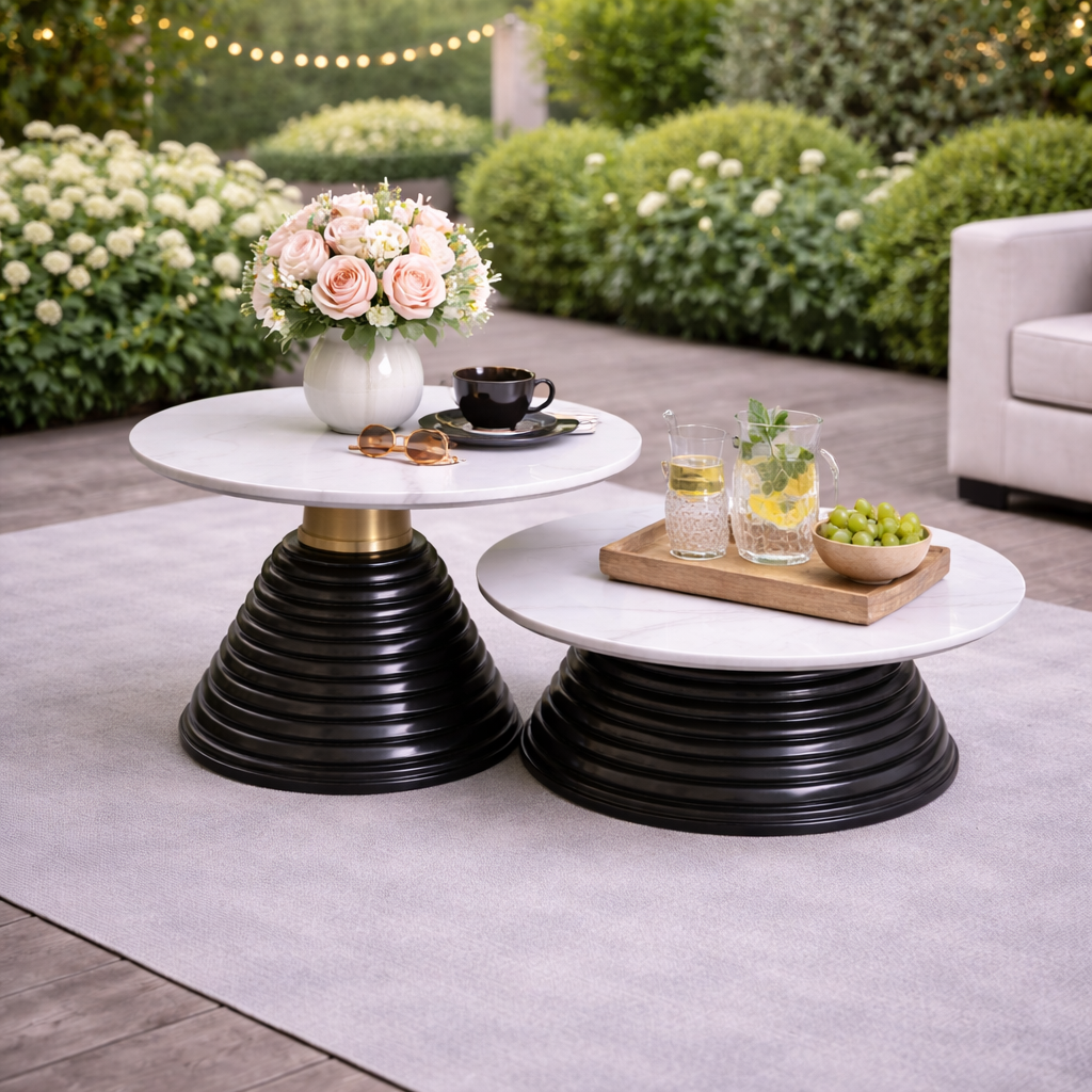 Conjunto de mesa de centro para sala