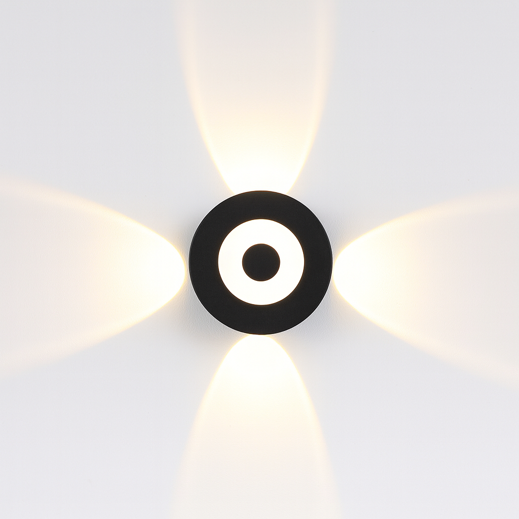 Lampara de pared led 4+3W