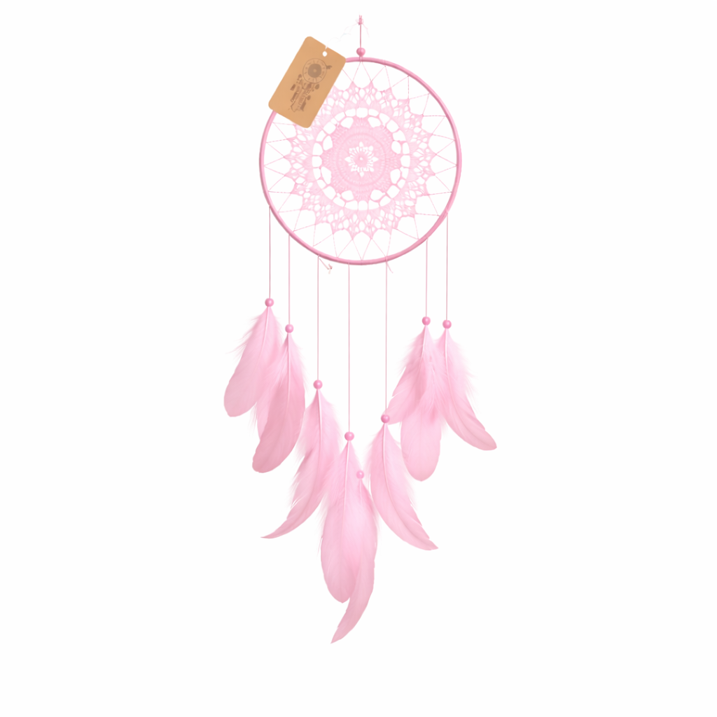 Atrapasueños Grandes Con Plumas