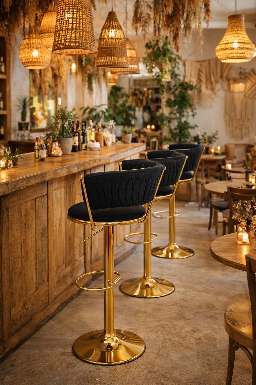 Silla de Bar  – Elegancia Moderna | Comodidad, Estilo y Resistencia para Barras y Comedores Altos