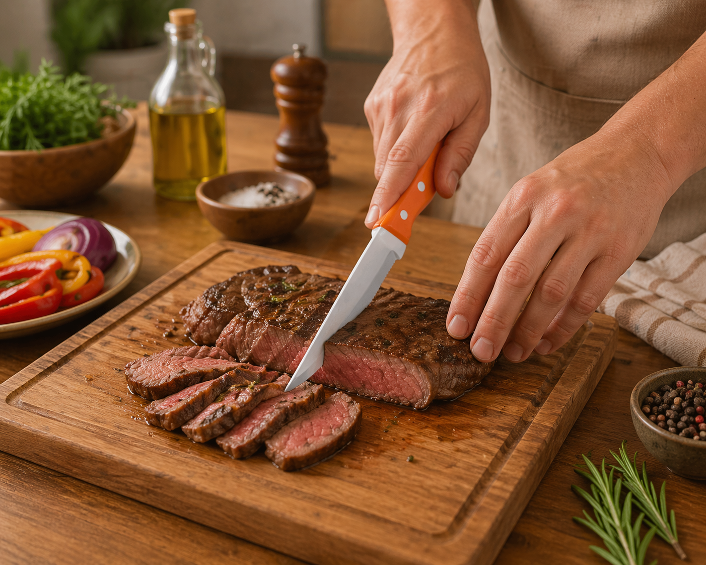 Cuchillo de Mesa para Carne – Corte Preciso y Diseño Elegante