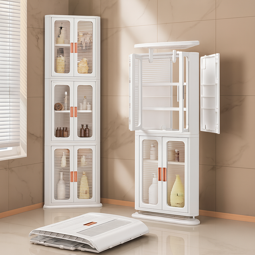 Estantería plástica de 2 niveles