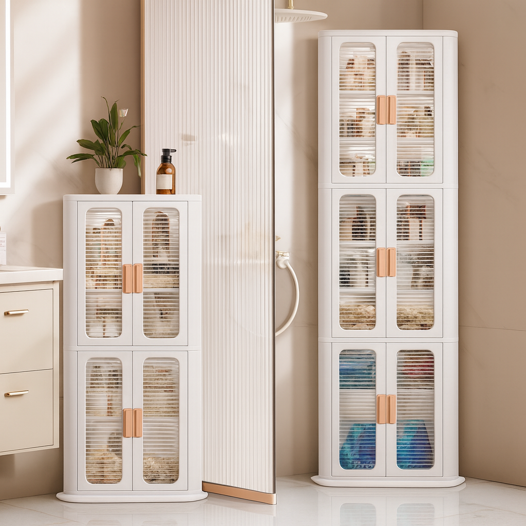 Estantería plástica de 2 niveles