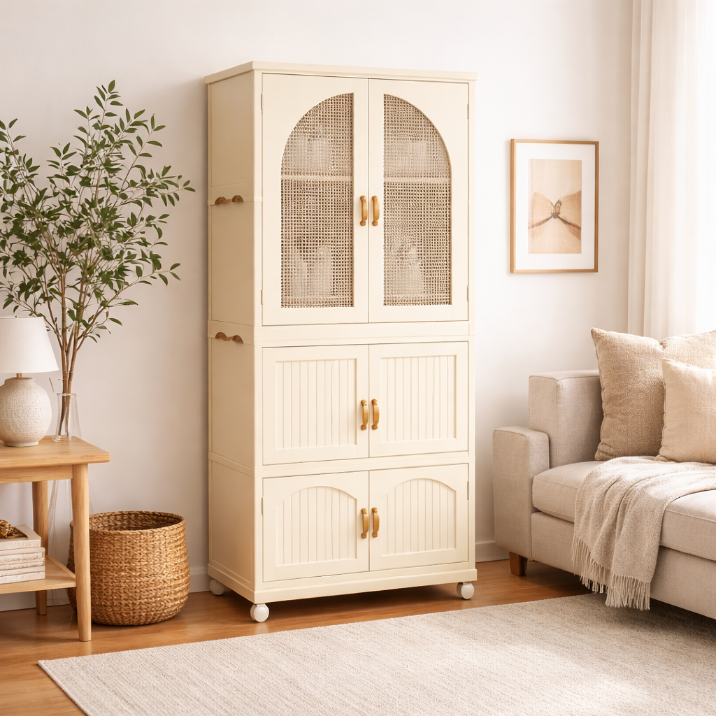 Armario Plegable de Plástico para Ropa