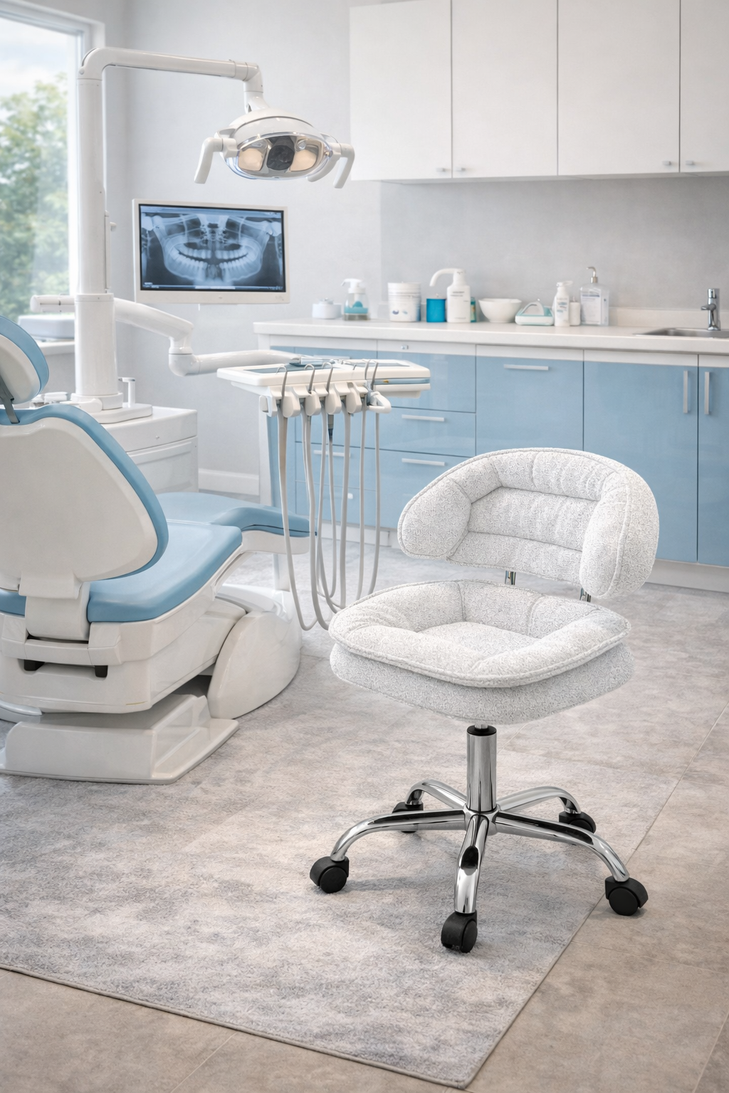 SILLA GIRATORIA  – Moderna, Funcional y Súper Resistente