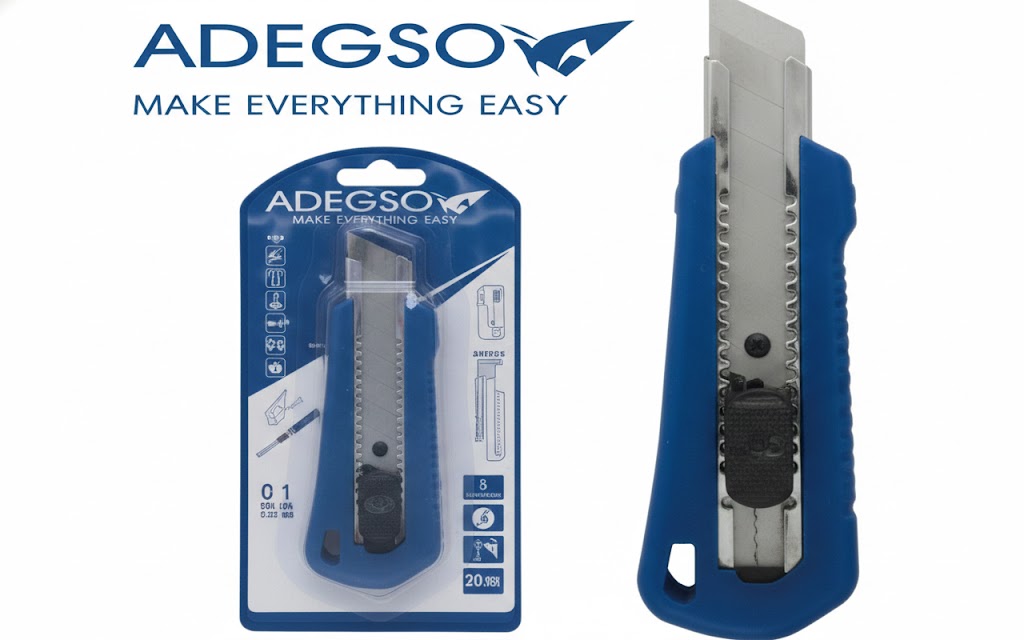 Cuchilla Retráctil Profesional – Corte Preciso y Seguro