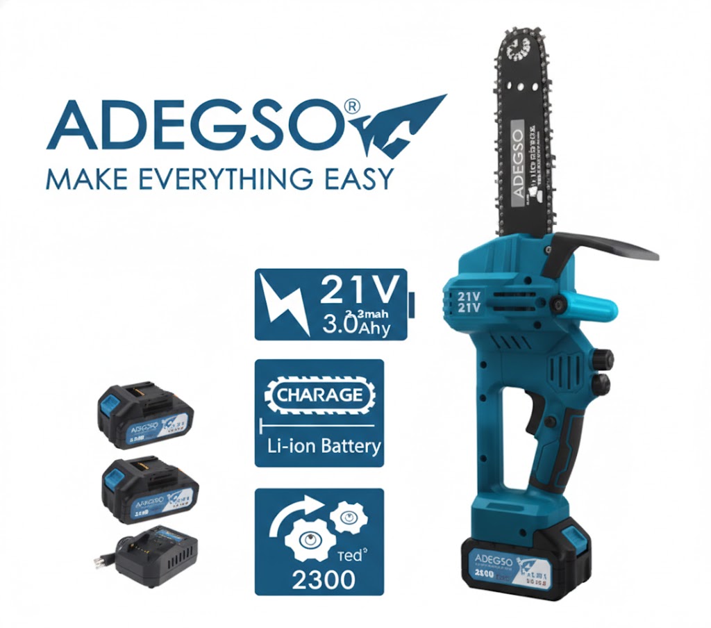 Motosierra Inalámbrica Portátil AD-40217 – Corte Ágil y Preciso