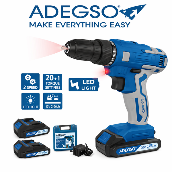 Conjunto de Taladro Inalámbrico – Eficiencia y Versatilidad