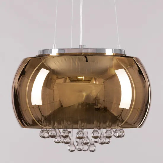 Lámpara Colgante LED de Cristal