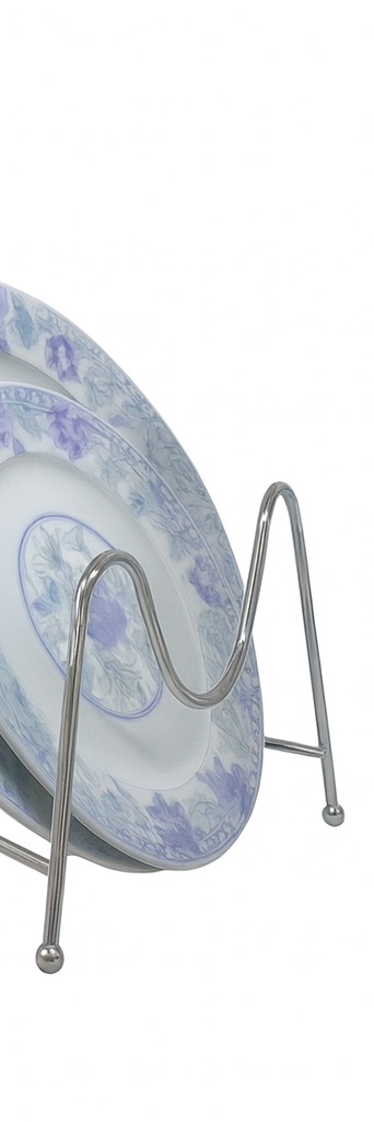 8" Plato plano con estampado