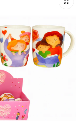 Set de tazas de cerámica | 320 ml (11 oz) – 2 piezas