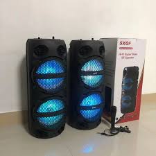 Bocina Bluetooth Doble – Sonido Más Potente y Envolvente