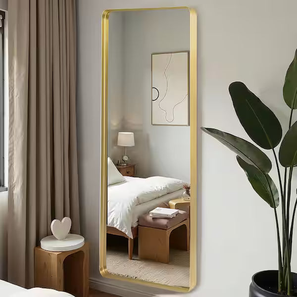 Espejo decorativo dorado